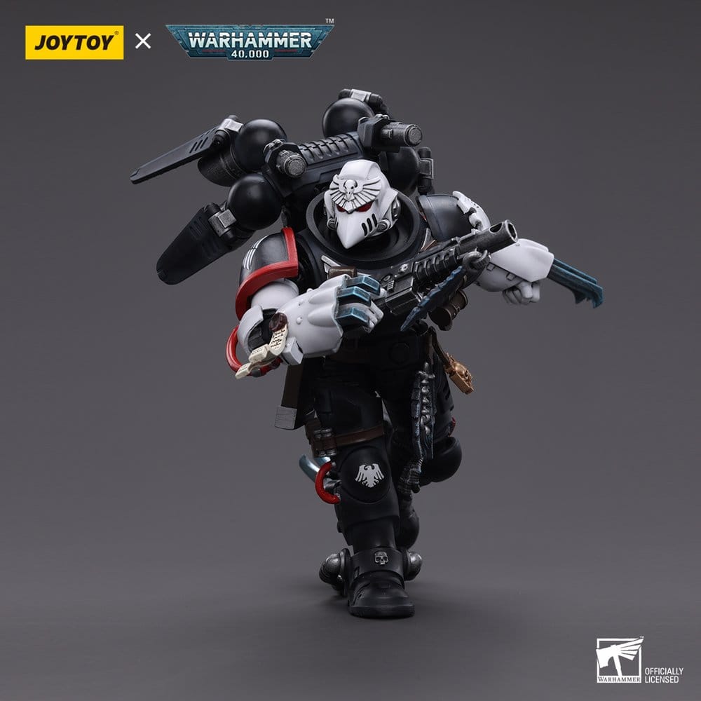 JoyToy Warhammer 40,000 Action Figure Raven Guard Chapter Master Kayvaan Shrike 12 cm