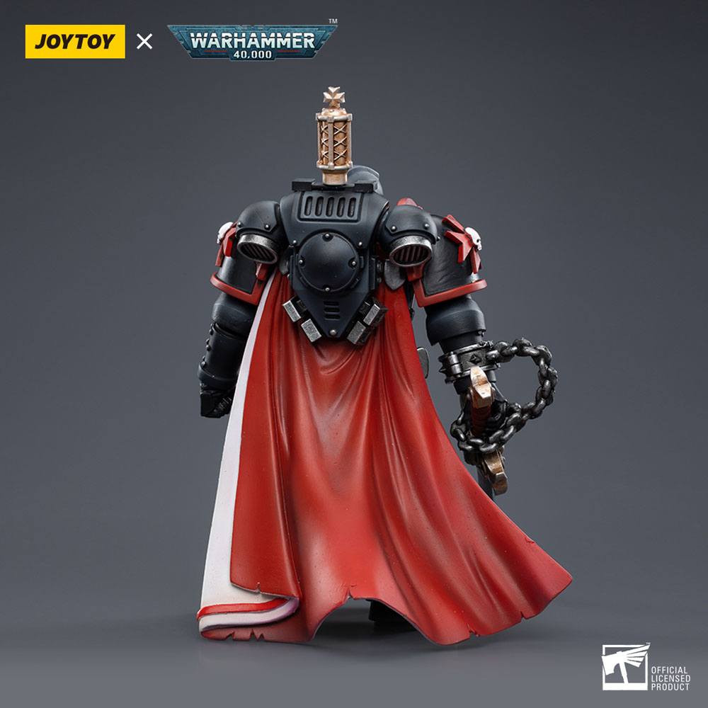 JoyToy Warhammer 40k Action Figure 1/18 Black Templars Primaris Sword Brethren Eberwulf 12 cm