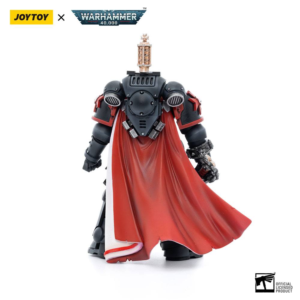 JoyToy Warhammer 40k Action Figure 1/18 Black Templars Primaris Sword Brethren Eberwulf 12 cm