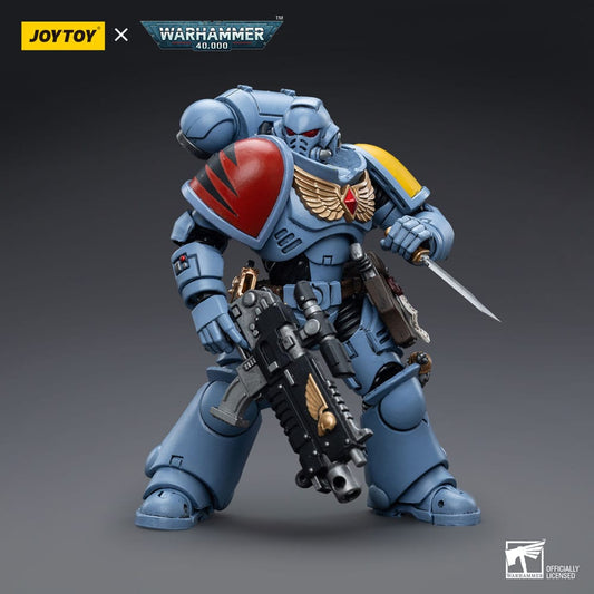 Joy Toy Warhammer 40k Space Wolves Intercessor 12cm - Loaded Dice