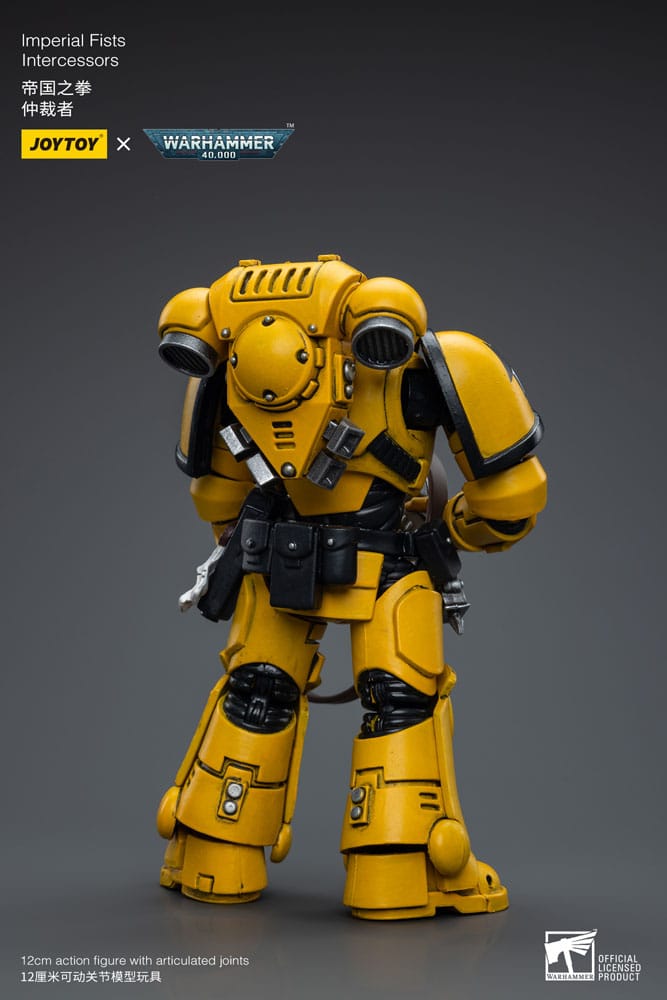 Joy Toy - Warhammer 40k Action Figure 1/18 Imperial Fists Intercessor 12cm - Loaded Dice
