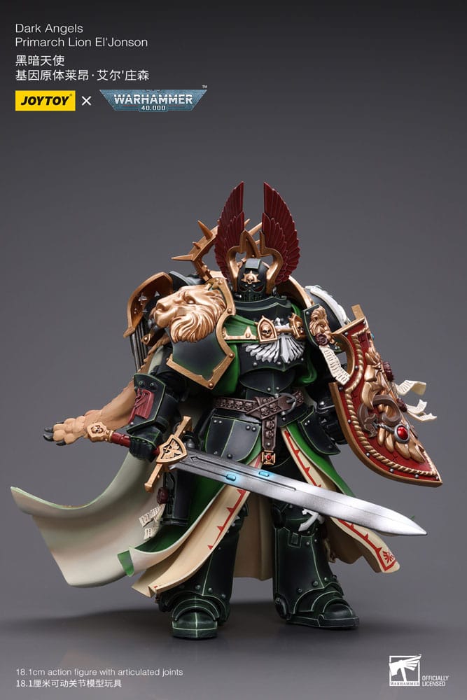 Joy Toy Dark Angels Primarch Lion El' Jonson 18cm - Loaded Dice