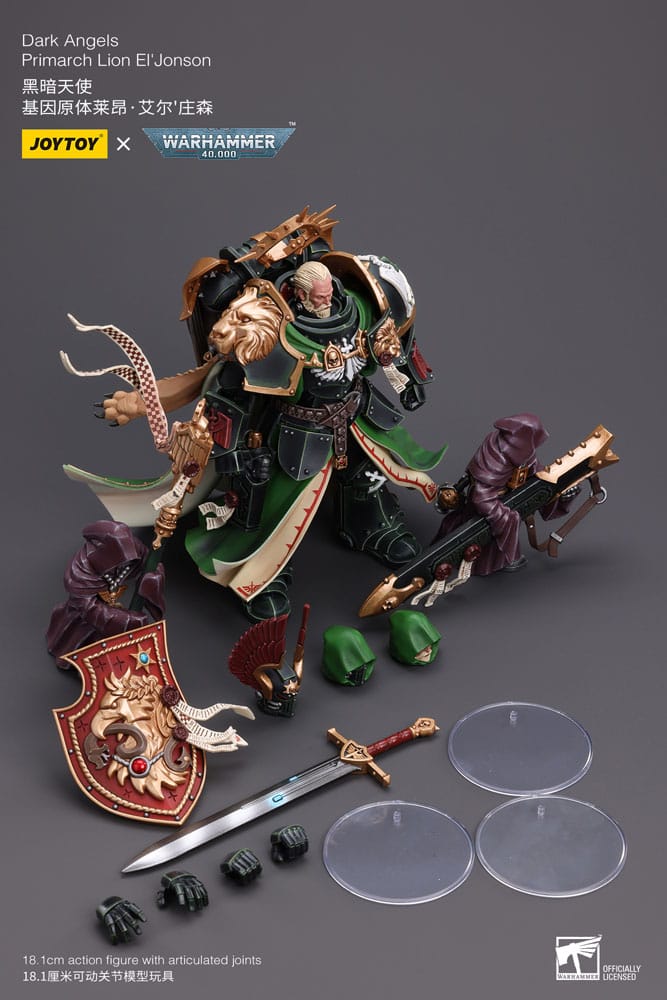 Joy Toy Dark Angels Primarch Lion El' Jonson 18cm - Loaded Dice