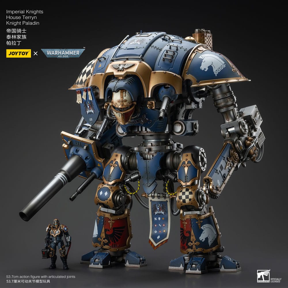 Joy Toy 1/18 Imperial Knights House Terryn Knight Paladin 54cm - Loaded Dice