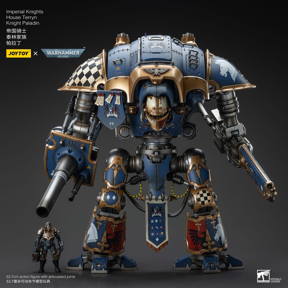 Joy Toy 1/18 Imperial Knights House Terryn Knight Paladin 54cm - Loaded Dice
