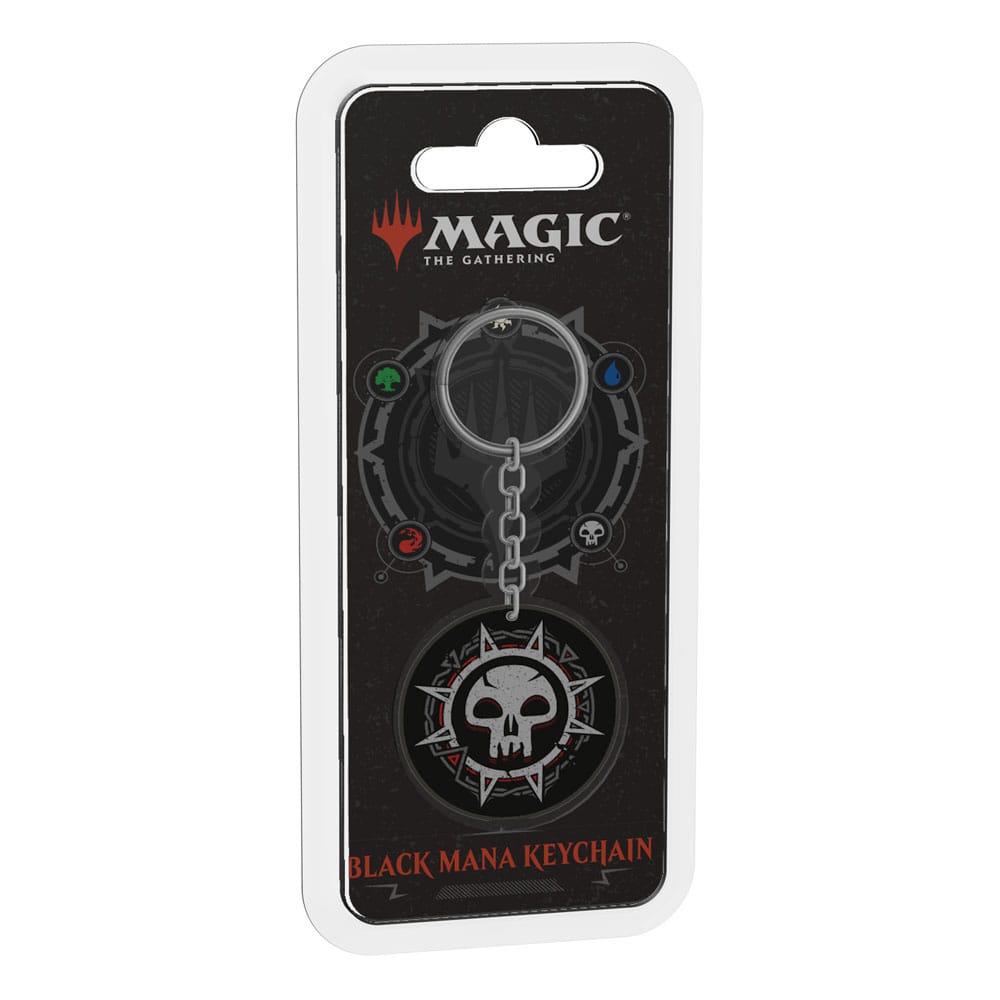 Magic the Gathering Keychain Black Mana - Loaded Dice