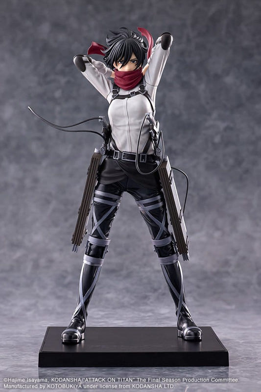 Attack on Titan: The Final Season Oshi Works PVC Figure Mikasa Ackerman The Final Season Ver. 25 cm