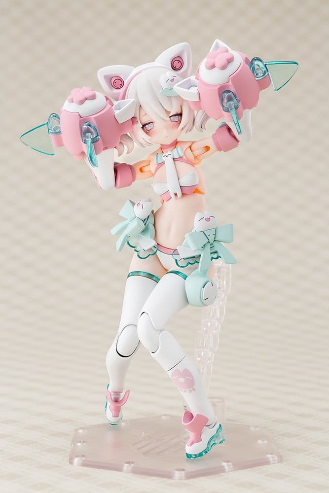 Megami Device Plastic Model Kit 1/1 Puni Mofu Shiro Mao 14 cm