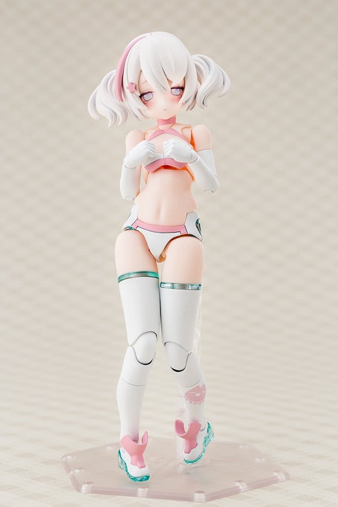 Megami Device Plastic Model Kit 1/1 Puni Mofu Shiro Mao 14 cm