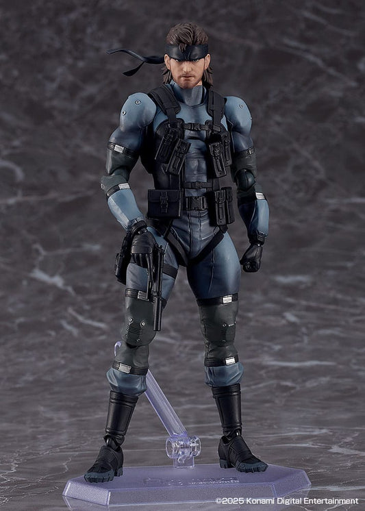 Metal Gear Solid 2: Sons of Liberty Figma Solid Snake (Updated Edition) 16cm - Loaded Dice