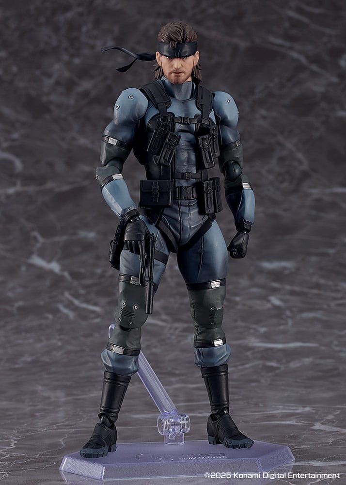 Metal Gear Solid 2: Sons of Liberty Figma Solid Snake (Updated Edition) 16cm - Loaded Dice