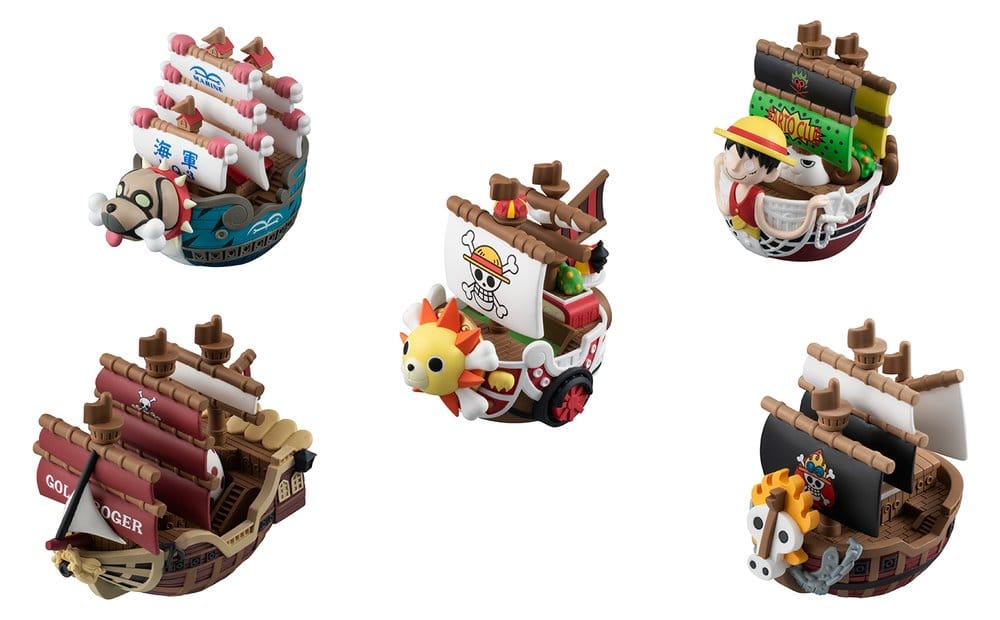 One Piece YuraColle Series Grand Line Collection Vol.3 Mini Figures 6 cm Blind Box Display (6)