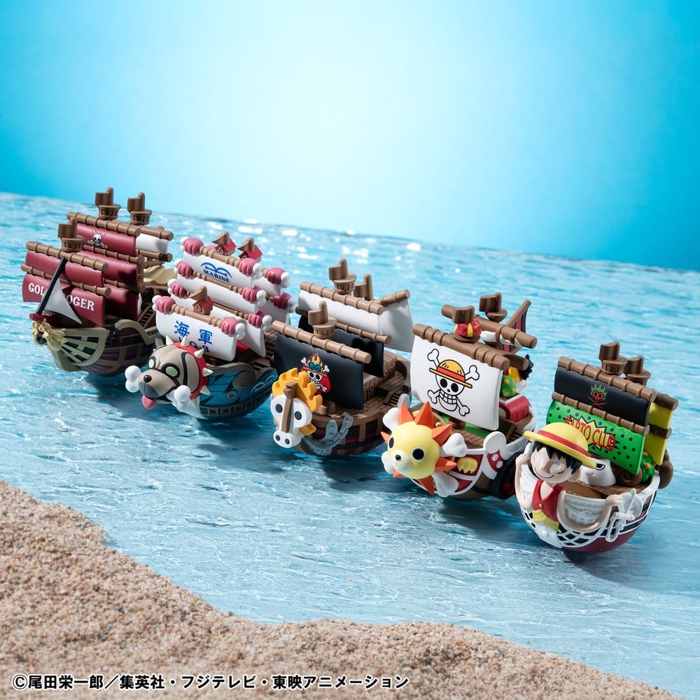 One Piece YuraColle Series Mini Figures 6-Pack Grand Line Collection Set Vol.3 6 cm