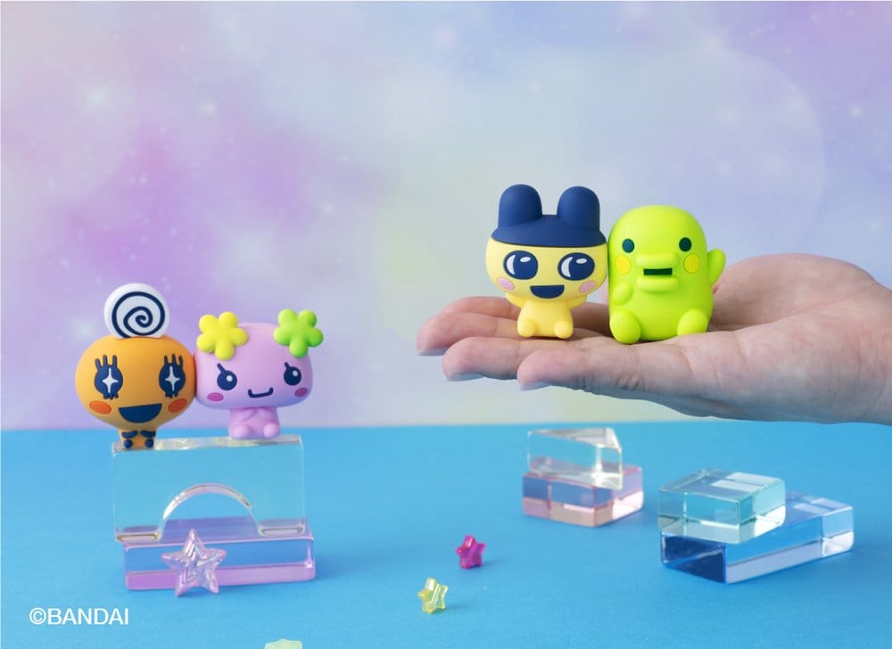 Tamagotchi PITAKYUT Mini Figures 4 cm Blind Box Display (4)