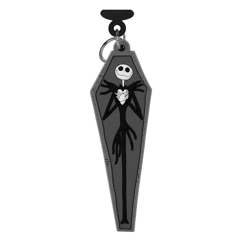 Nightmare before Christmas Soft Touch PVC Bag Clip Jack - Loaded Dice
