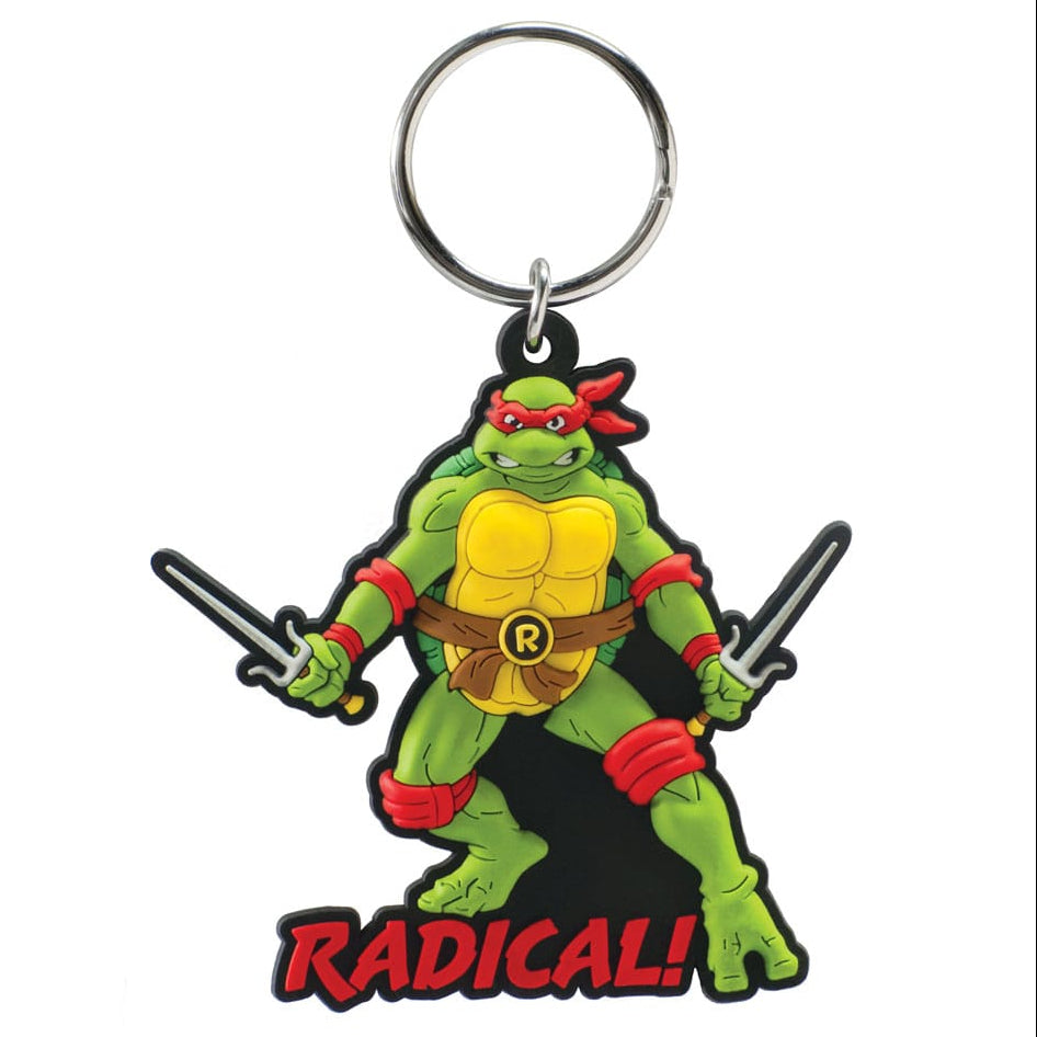 TMNT Soft Touch PVC Bag Clip - Raphael - Loaded Dice