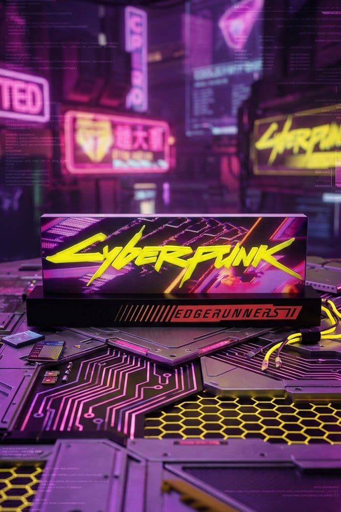 Cyberpunk: Edgerunners Logo Light Edgerunner 2 8 cm
