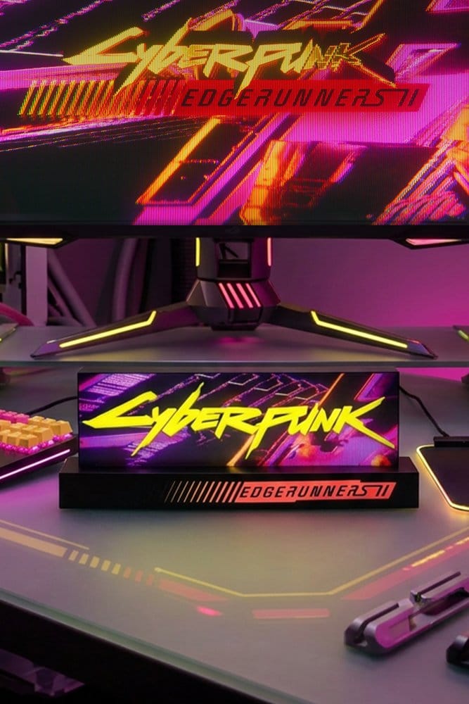 Cyberpunk: Edgerunners Logo Light Edgerunner 2 8 cm