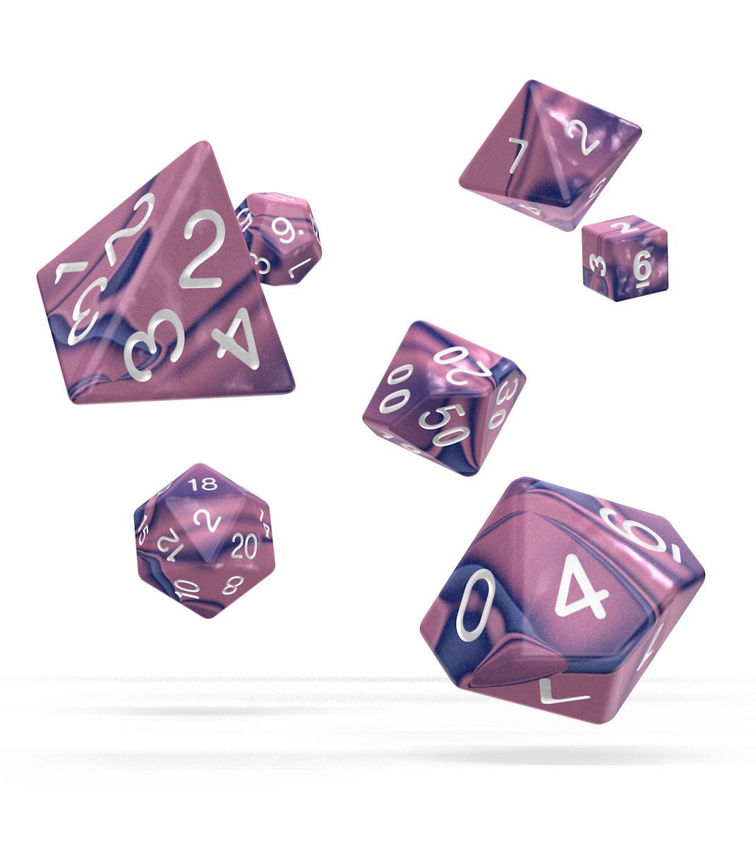 Oakie Doakie Dice RPG Set Gemidice - Venus (7) - Loaded Dice