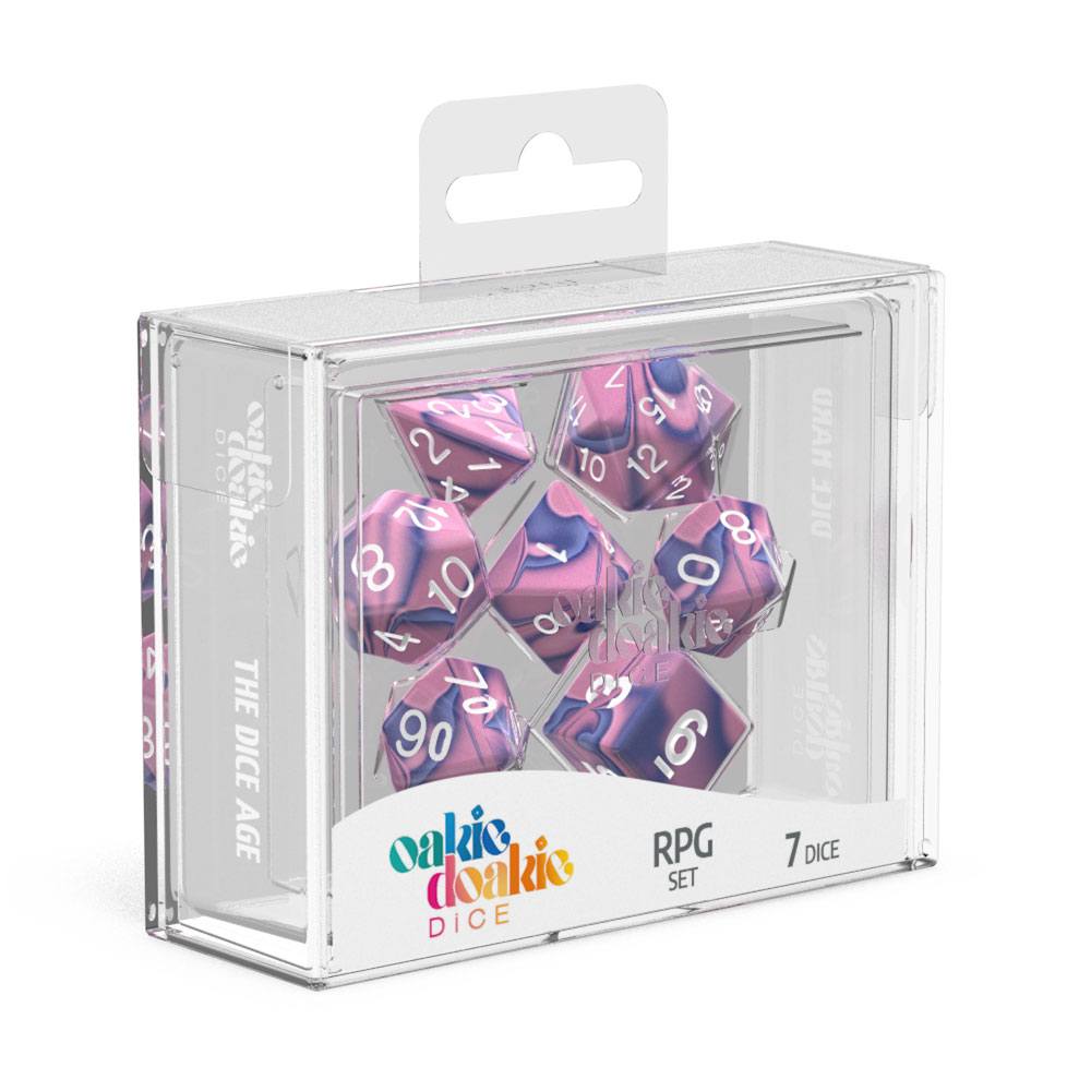 Oakie Doakie Dice RPG Set Gemidice - Venus (7) - Loaded Dice