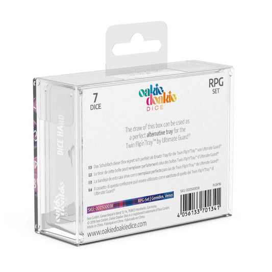 Oakie Doakie Dice RPG Set Gemidice - Venus (7) - Loaded Dice