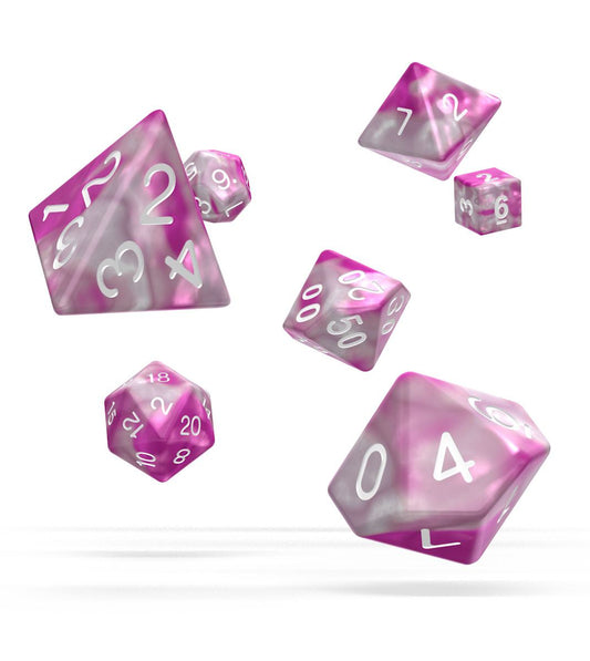 Oakie Doakie Dice RPG Set Gemidice Magnolia (7) - Loaded Dice