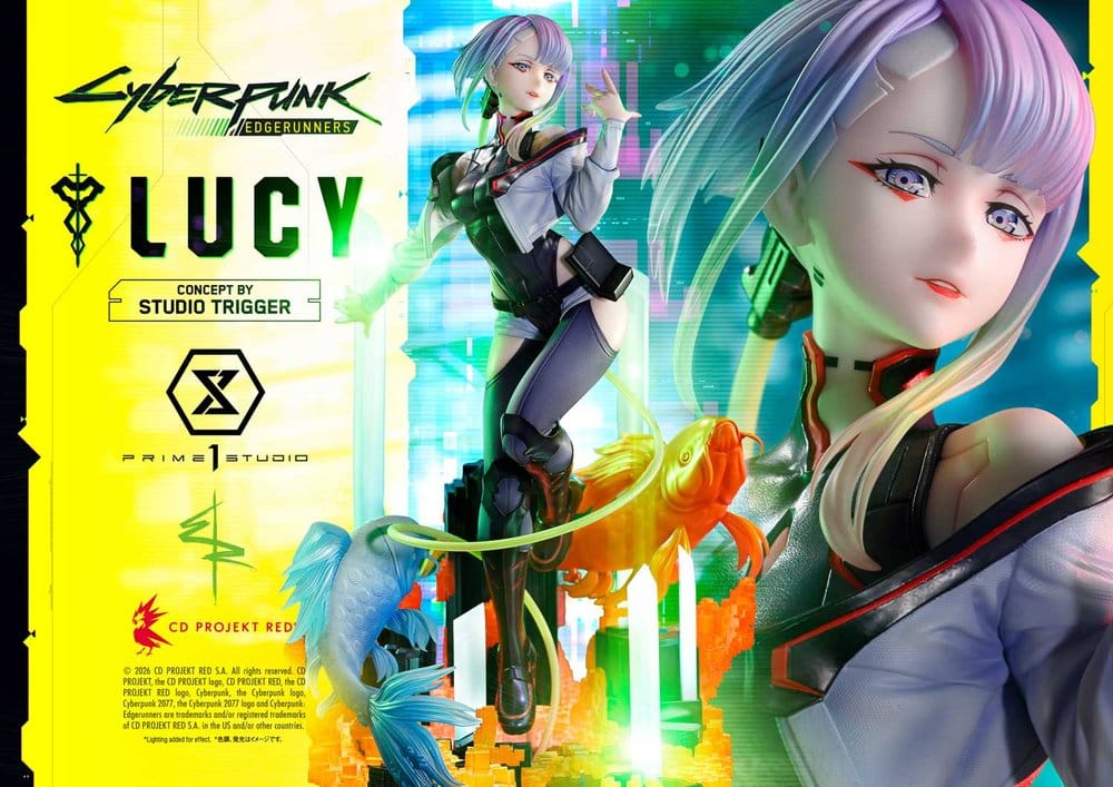 Cyberpunk: Edgerunners Concept Masterline Series Statue 1/5 Lucy (Concept By Studio TRIGGER) 39 cm