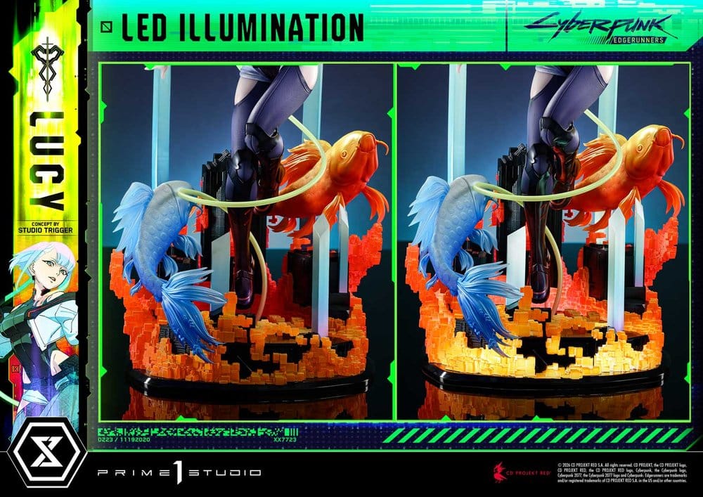 Cyberpunk: Edgerunners Concept Masterline Series Statue 1/5 Lucy (Concept By Studio TRIGGER) 39 cm
