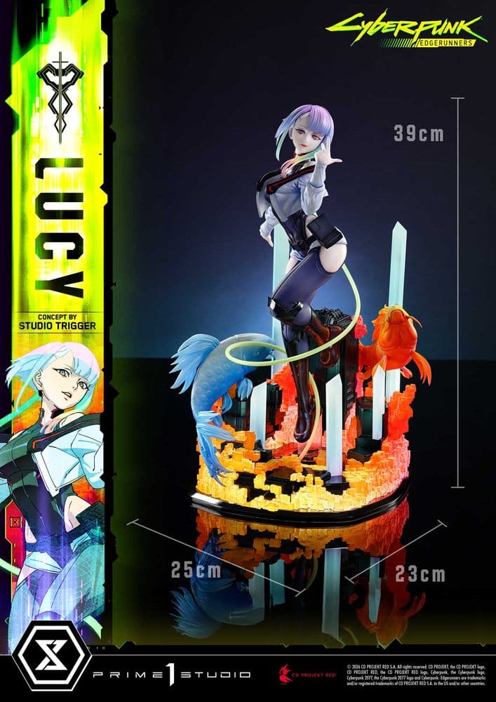 Cyberpunk: Edgerunners Concept Masterline Series Statue 1/5 Lucy (Concept By Studio TRIGGER) 39 cm