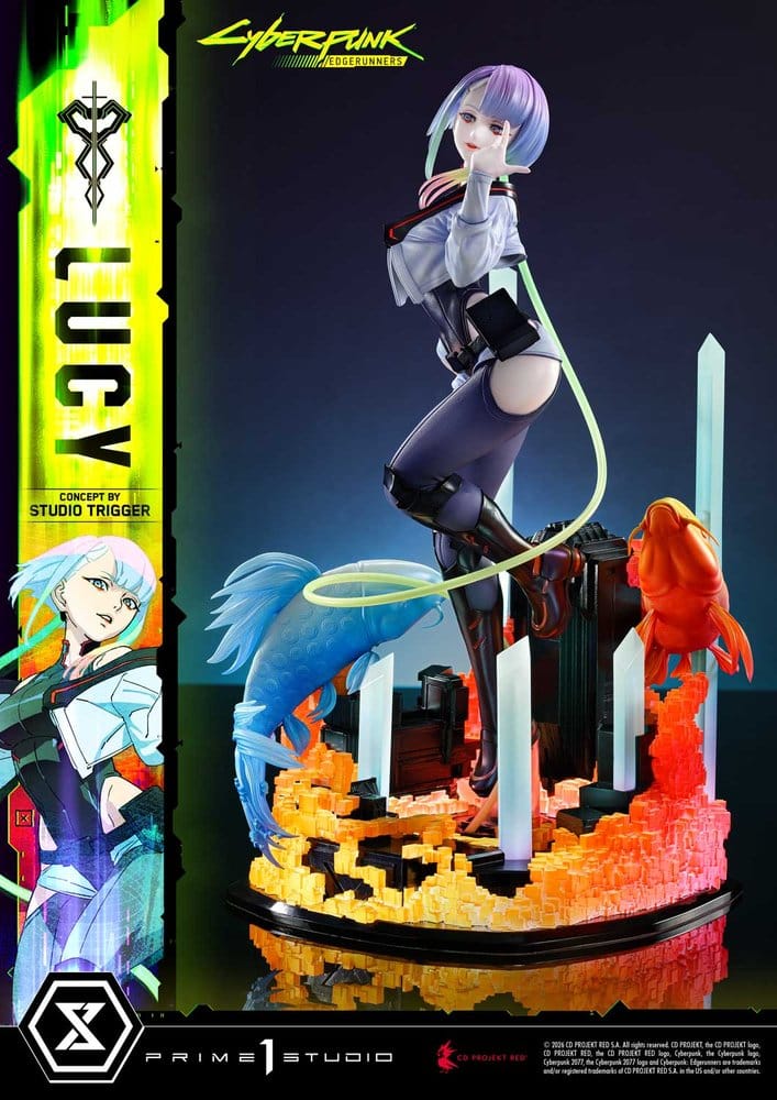 Cyberpunk: Edgerunners Concept Masterline Series Statue 1/5 Lucy (Concept By Studio TRIGGER) 39 cm