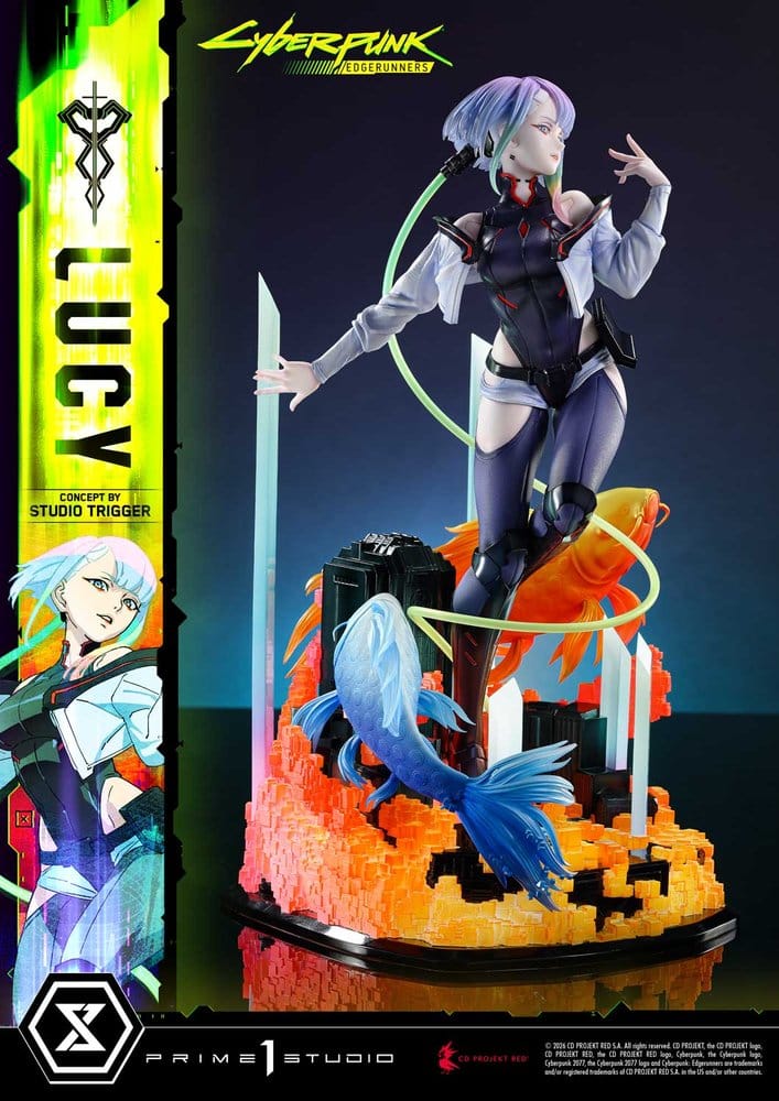 Cyberpunk: Edgerunners Concept Masterline Series Statue 1/5 Lucy (Concept By Studio TRIGGER) 39 cm