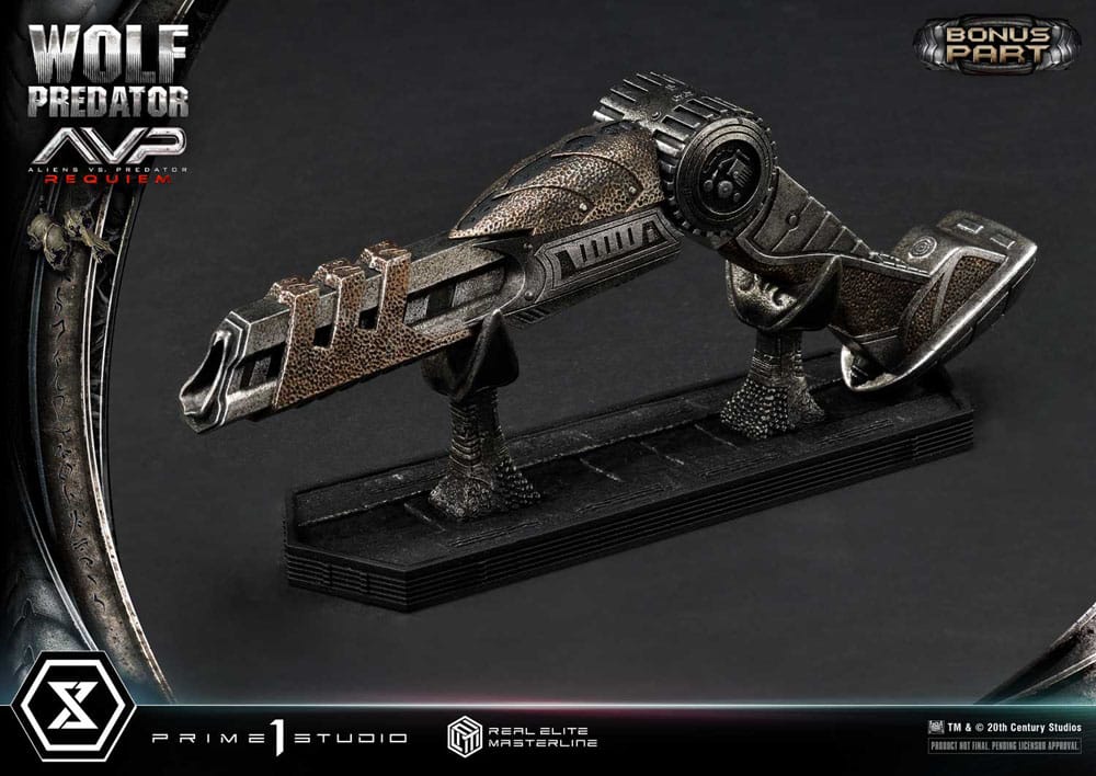 Alien vs. Predator Real Elite Masterline Series Statue 1/3 Requiem Wolf Predator Deluxe Bonus Ver. 95 cm - Loaded Dice