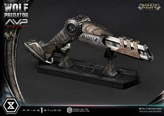 Alien vs. Predator Real Elite Masterline Series Statue 1/3 Requiem Wolf Predator Deluxe Bonus Ver. 95 cm - Loaded Dice