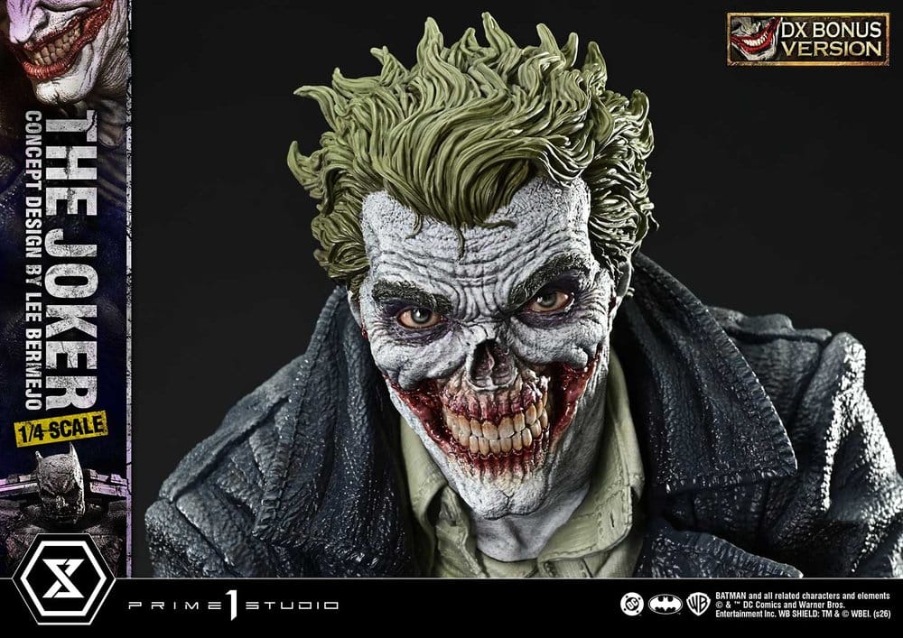 DC Comics Ultimate Premium Masterline Series Statue 1/4 The Joker (Concept Design by Lee Bermejo) DX Bonus Version 53 cm