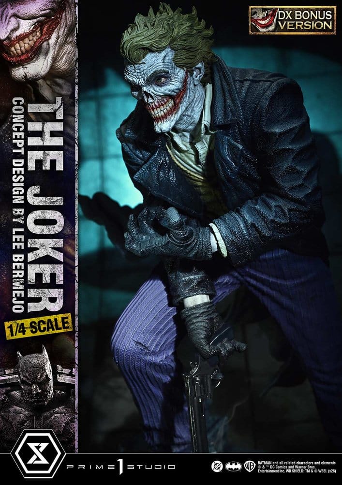 DC Comics Ultimate Premium Masterline Series Statue 1/4 The Joker (Concept Design by Lee Bermejo) DX Bonus Version 53 cm