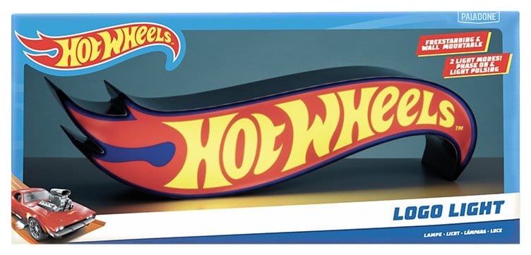 Hot Wheels Light Yellow Logo 9 cm