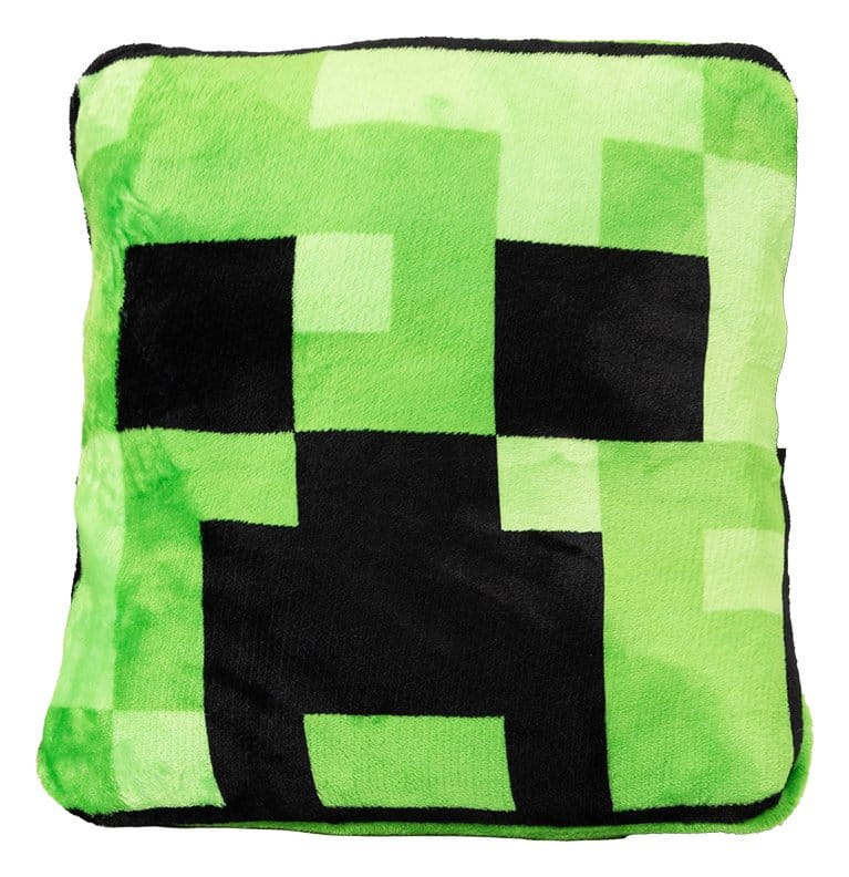 Minecraft Cushion Blanket Creeper 2-in-1 Foldable 150 cm