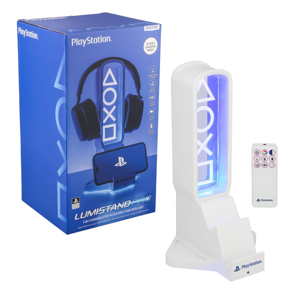 Playstation Desk Headphone Stand with Light 30 cm