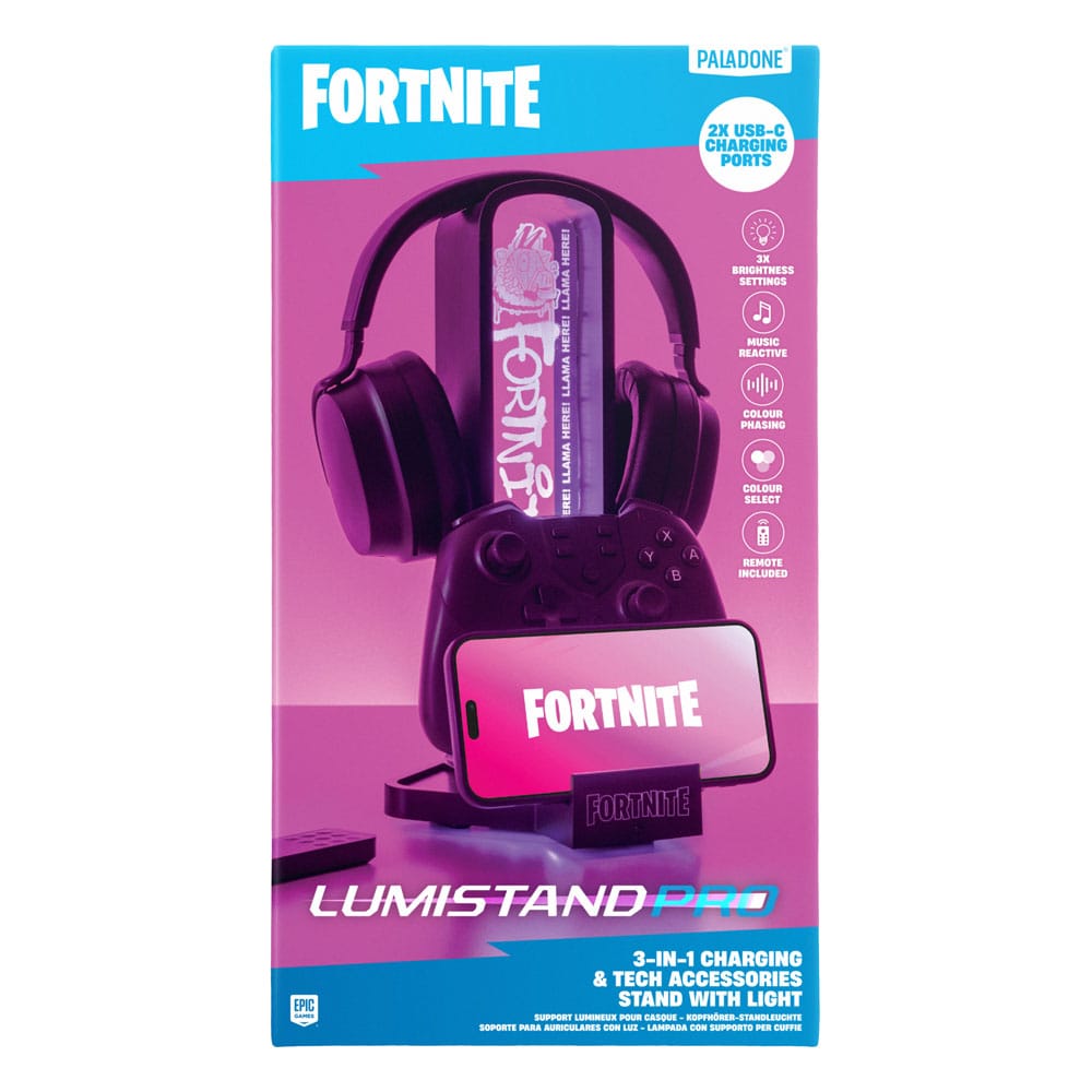 Fortnite Desk Headphone Stand with Light 30 cm