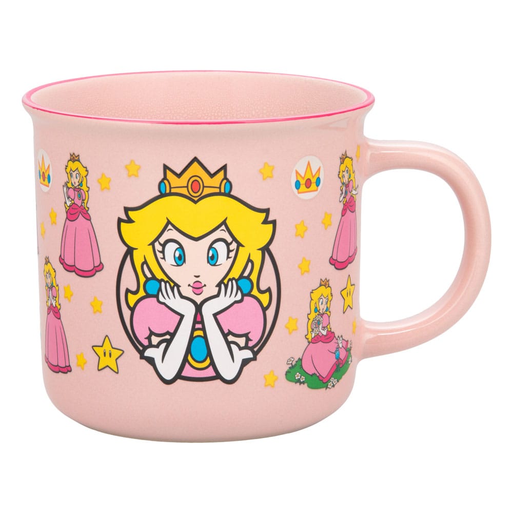 Super Mario Heat Change Mug Princess Peach