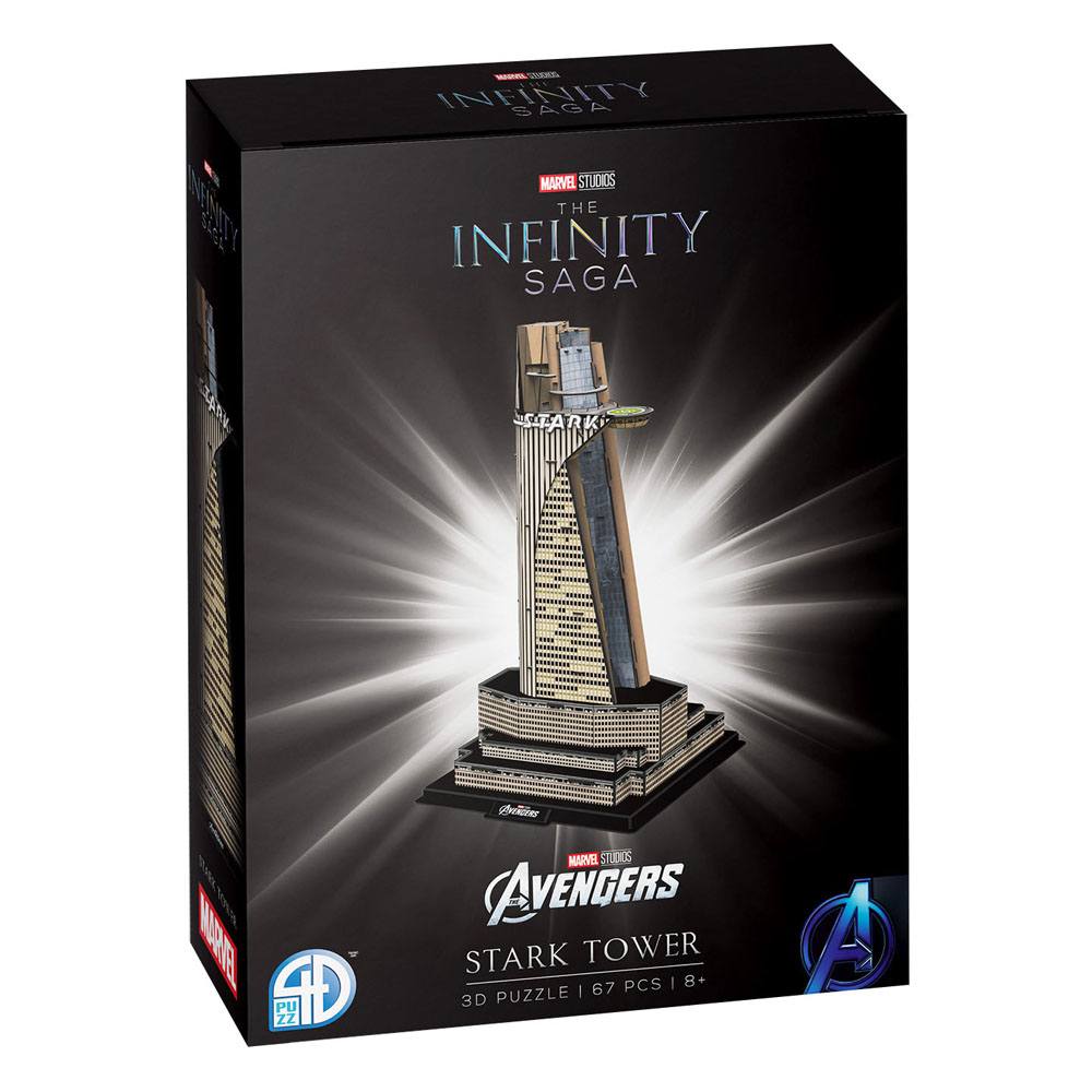Marvel: The Infinity Saga 3D Puzzle Avengers: Stark Tower - Loaded Dice Barry Vale of Glamorgan CF64 3HD