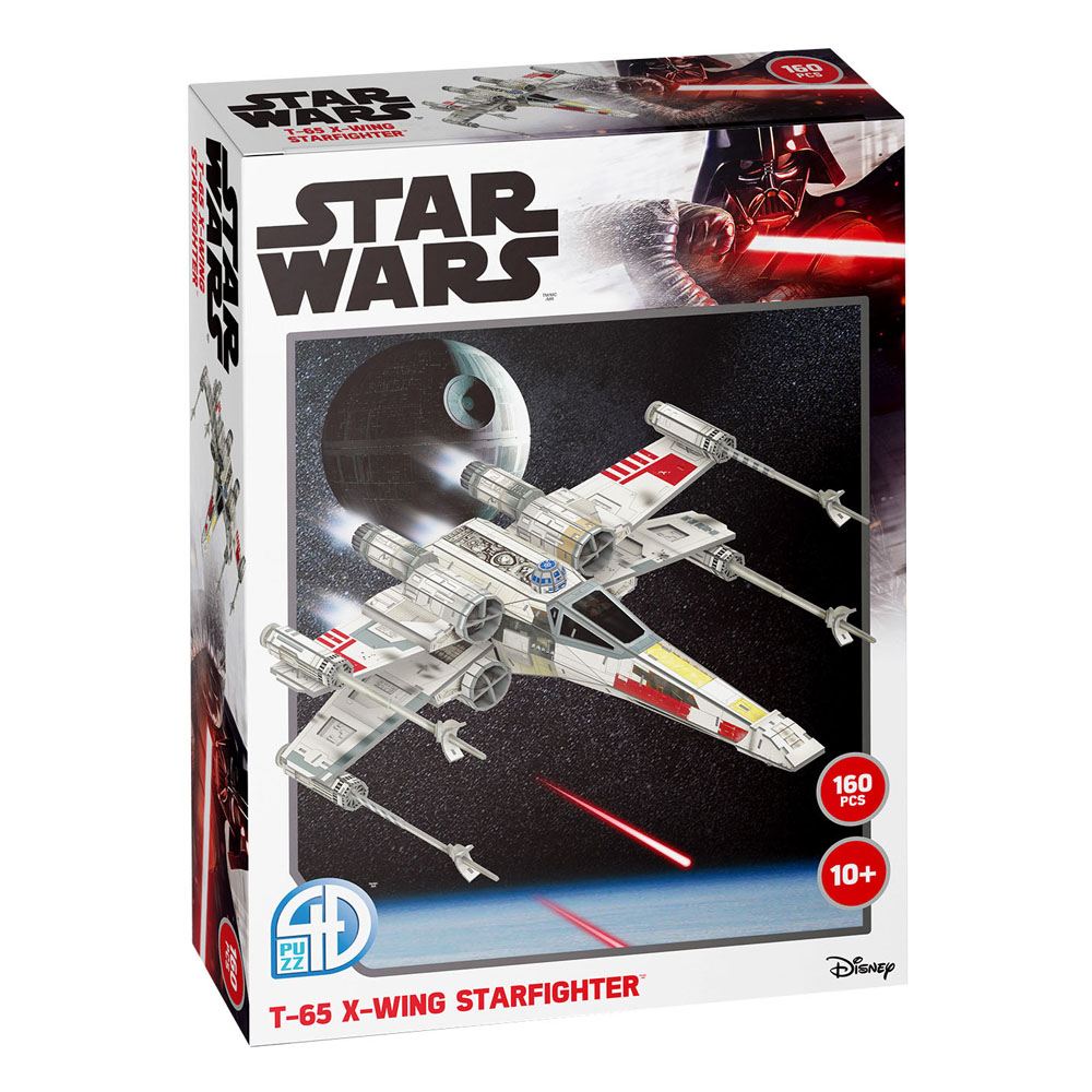 Star Wars 3D Puzzle T-65 X-Wing Starfighter - Loaded Dice Barry Vale of Glamorgan CF64 3HD