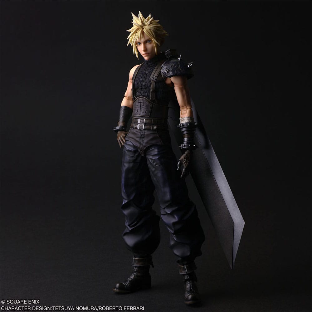 Final Fantasy VII Rebirth Play Arts Cloud Strife 27cm - Loaded Dice