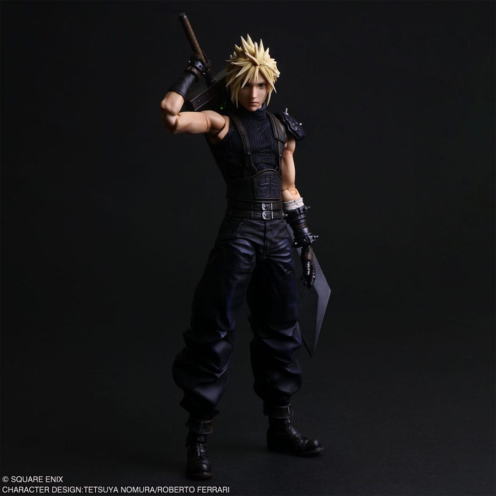 Final Fantasy VII Rebirth Play Arts Cloud Strife 27cm - Loaded Dice