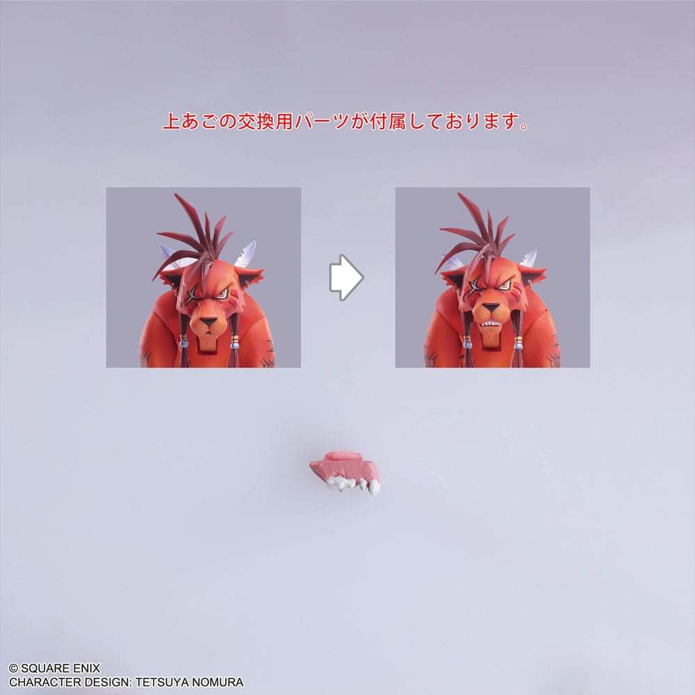 Final Fantasy VII Bring Arts Action Figure Red13 17cm - Loaded Dice