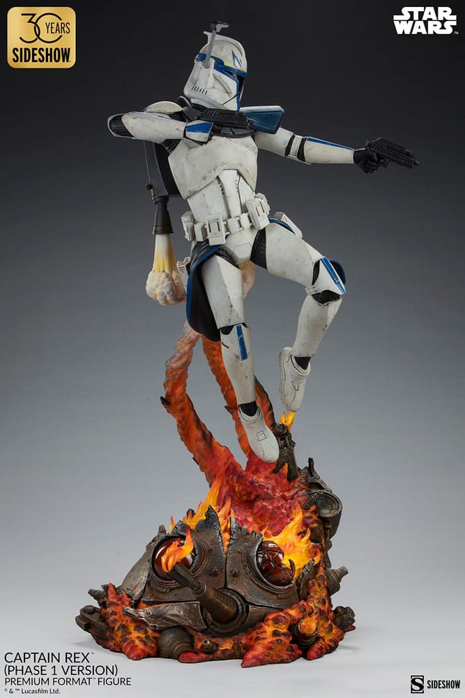 Star Wars Premium Format Figure Captain Rex (Phase 1 Version) Sideshow Exclusive 68 cm - Loaded Dice