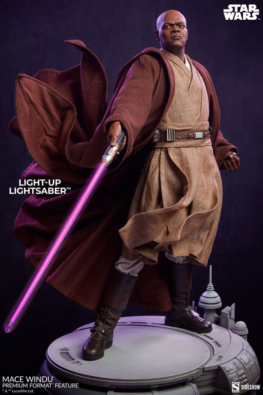 Star Wars Episode III Premium Format Figure Mace Windu 53 cm - Loaded Dice