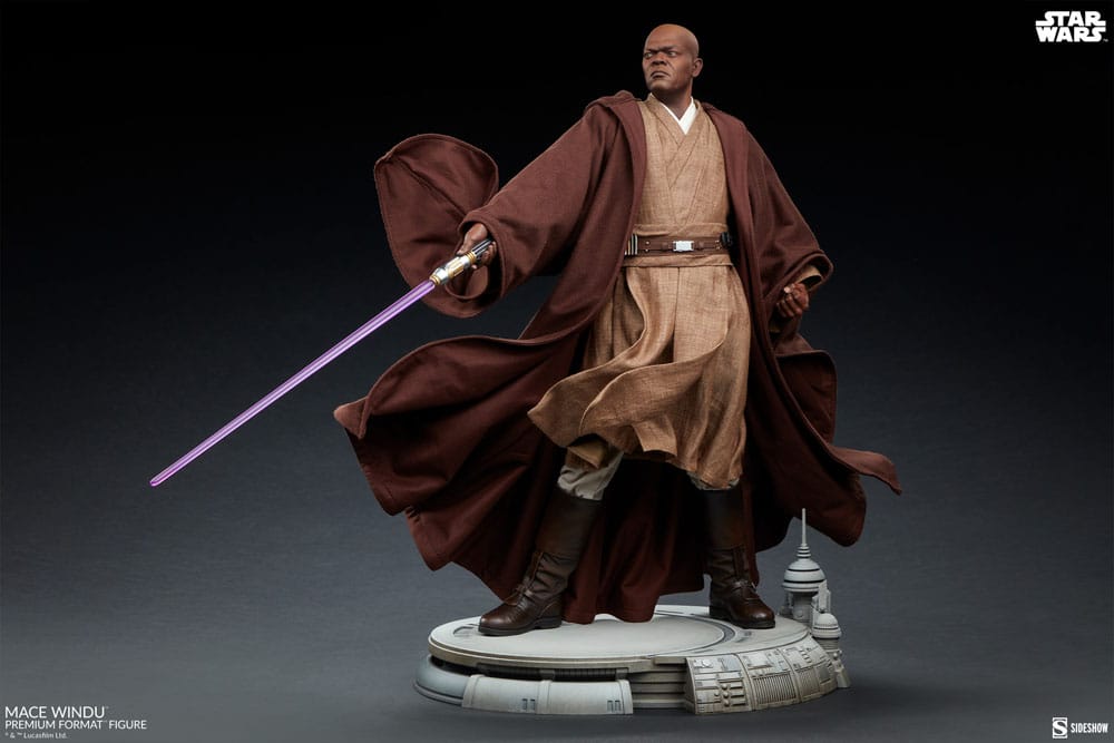 Star Wars Episode III Premium Format Figure Mace Windu 53 cm - Loaded Dice