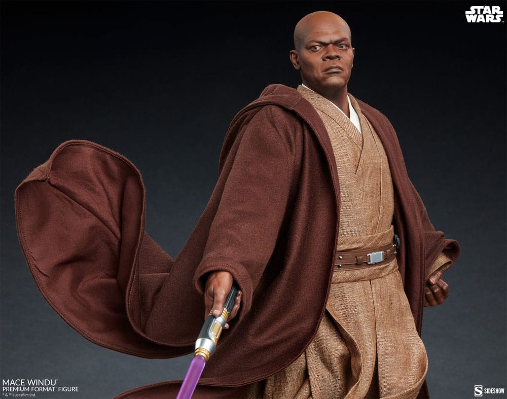 Star Wars Episode III Premium Format Figure Mace Windu 53 cm - Loaded Dice