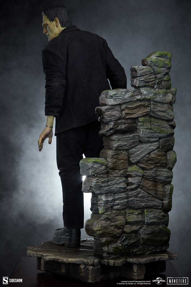 Frankenstein Premium Format Mixed Media Statue Frankenstein (Fabric Costume) 57 cm